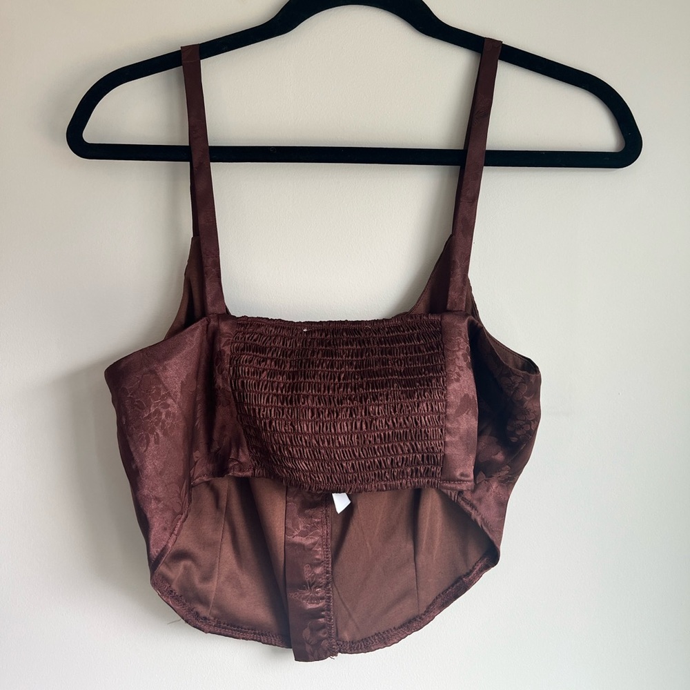 NWT Pac Sun Corset Top - Picture 2 of 3